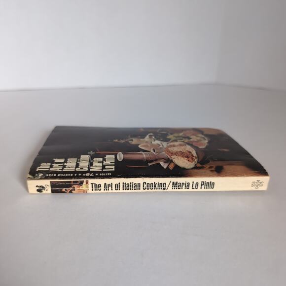 The Art of Italian Cooking Maria Lo Pinto Paperback Cookbook 1969 Printing - Picture 3 of 9